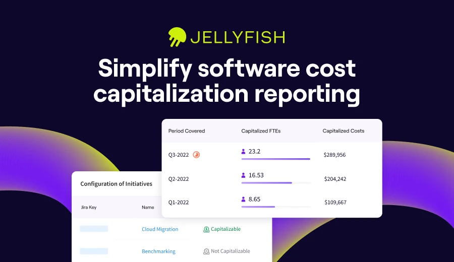 Simplify software cost capitalization reporting