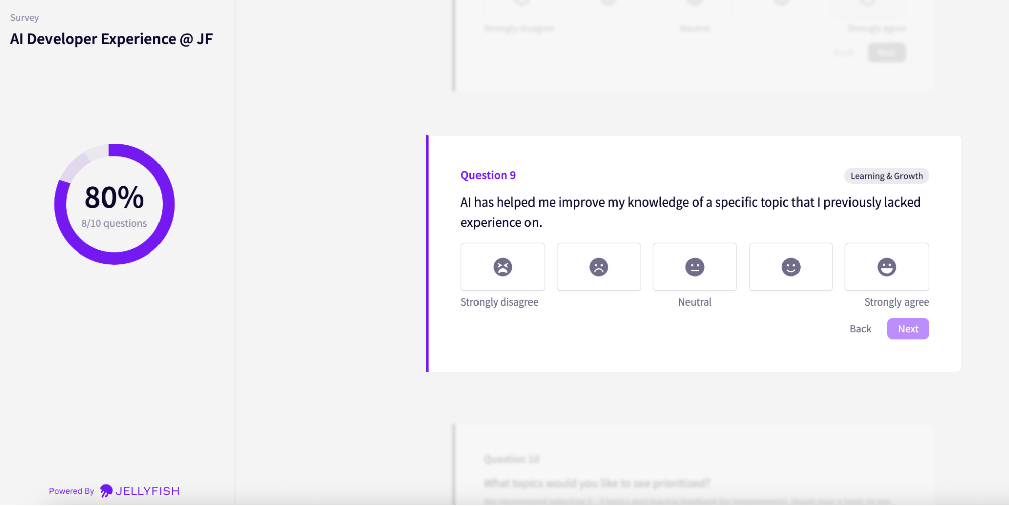 AI DevEx survey