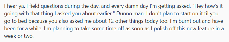 developer burnout