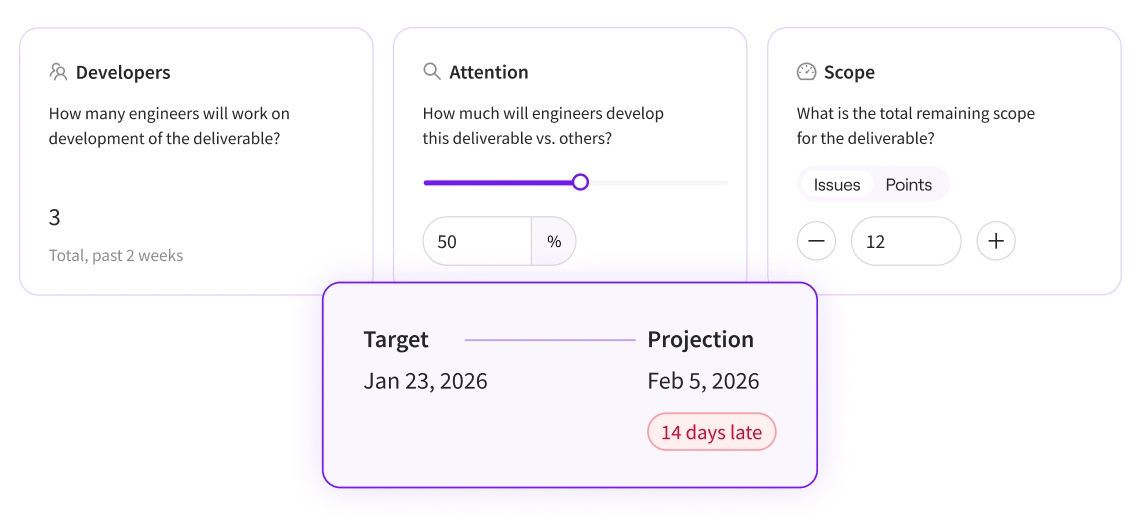 Jellyfish scenario planner