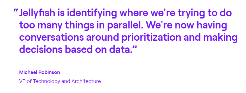 Jellyfish Customer Quote