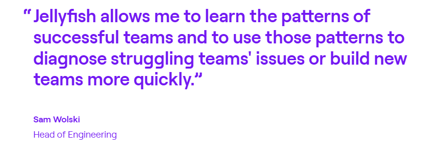 Jellyfish Customer Quote