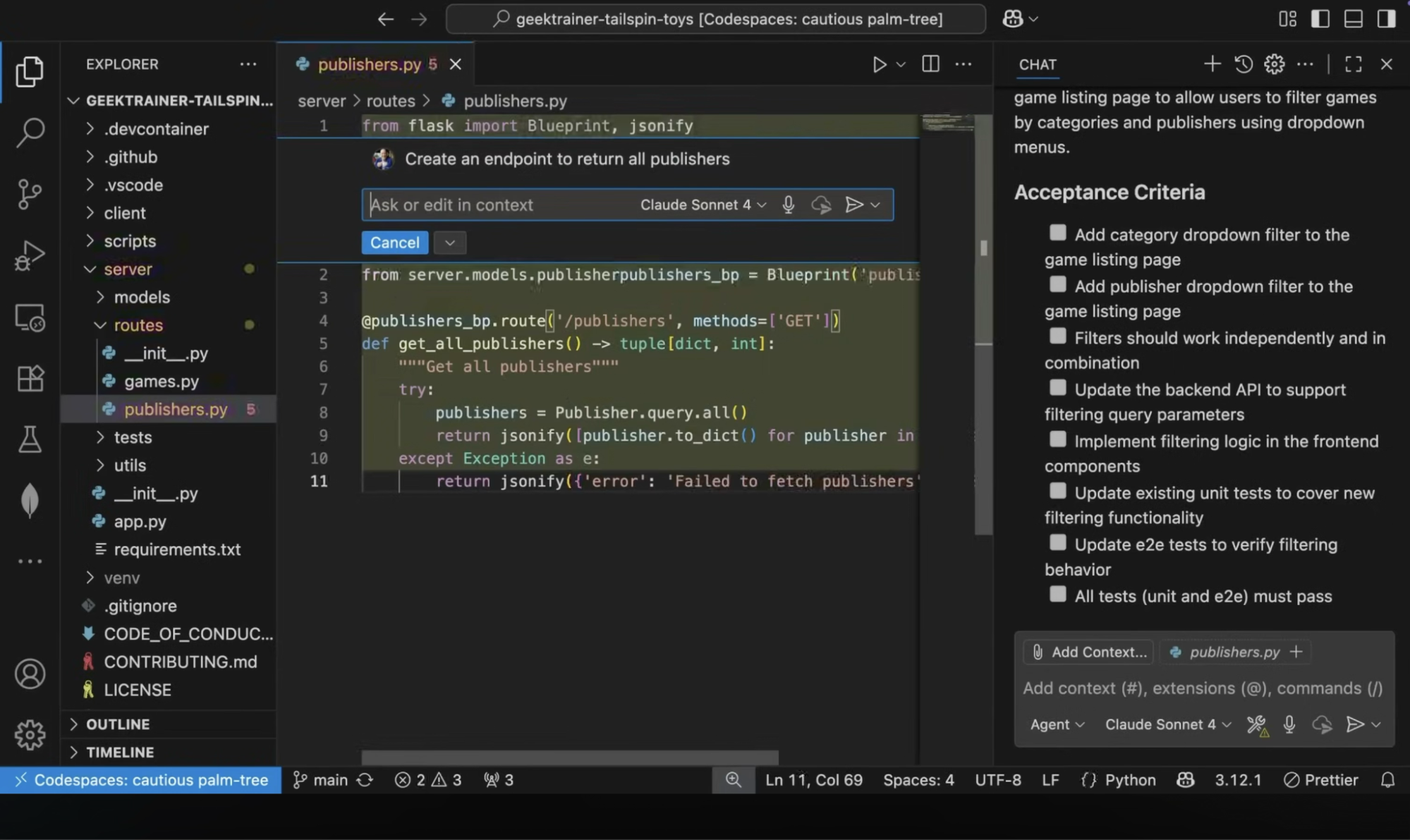 GitHub Copilot New Chat 2