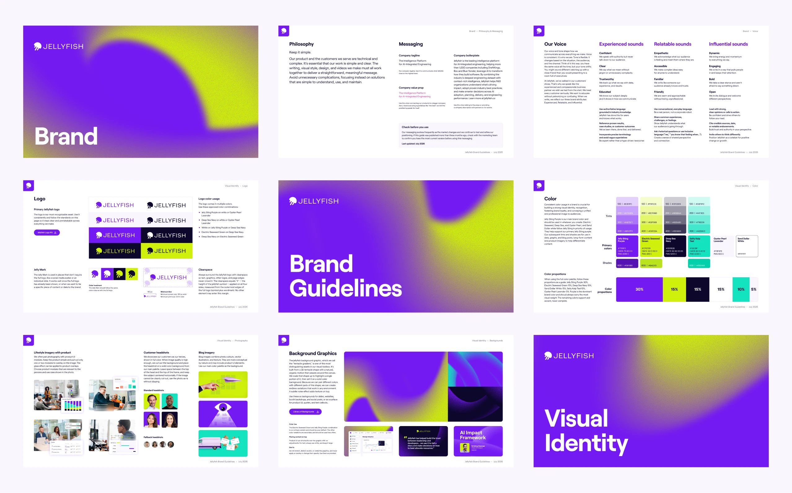 Jellyfish brand guidelines